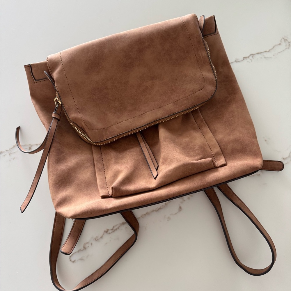 JustFab Tan Women's Backpack Bag